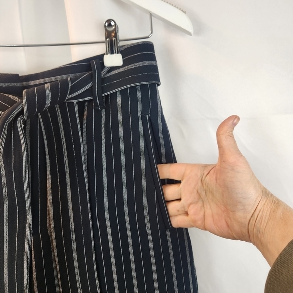 ARITZIA Wilfred Tie Front pants size 4 in EUC - Picture 3 of 10